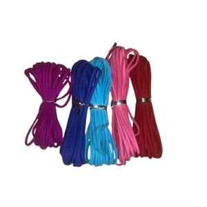Suede Cord String Bundle – 5 Colors (180 Inches Each)